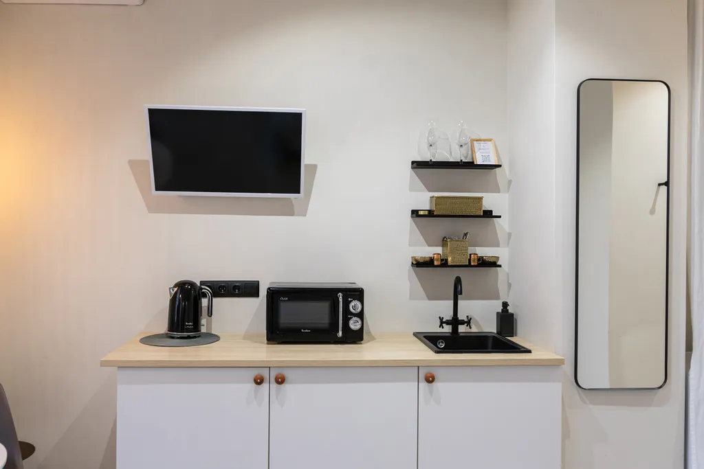 Квартира Квартира Студия с видом на горы, море и бамбуковую рощу в ЖК Сорренто Парк — Сириус