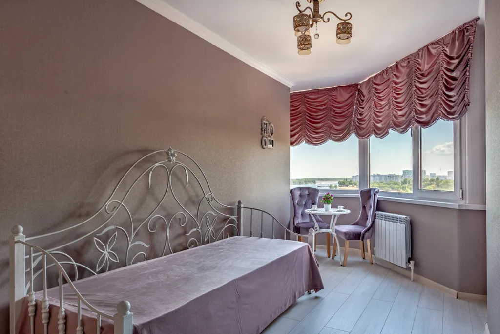 Видовой люкс с 2 спальнями на Набережной, бесконтактное заселение 24/7