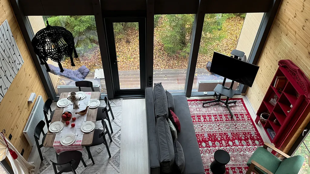 Коттедж Комфортный загородный дом с сауной вблизи заповедника — Семеновское