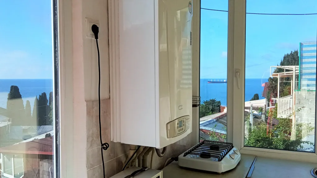 Квартира с видом на море для семьи в 5-6 минутах от пляжа