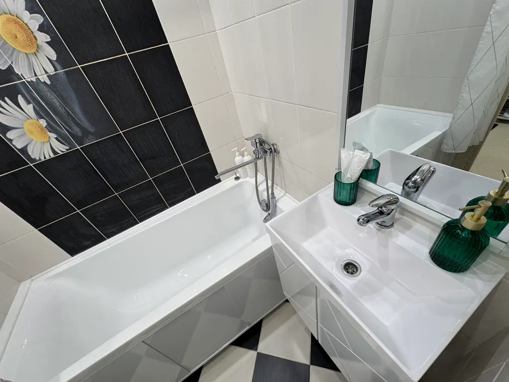 Современная квартирка рядом с ТЦ Аура