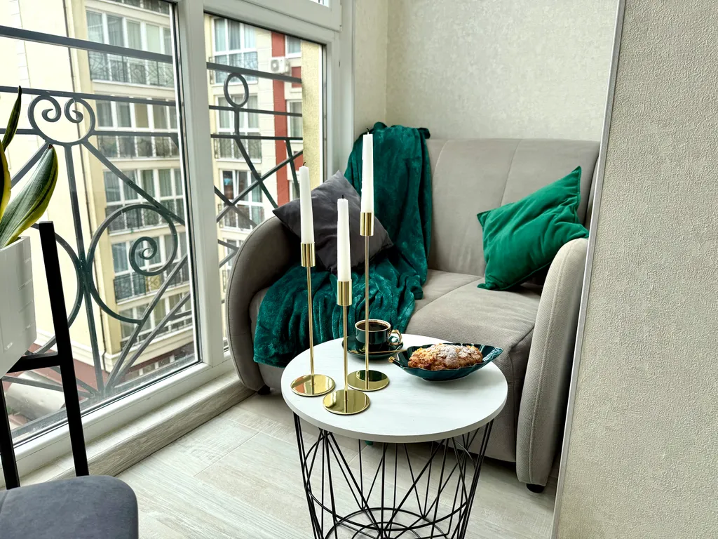 Квартира с видом на озеро