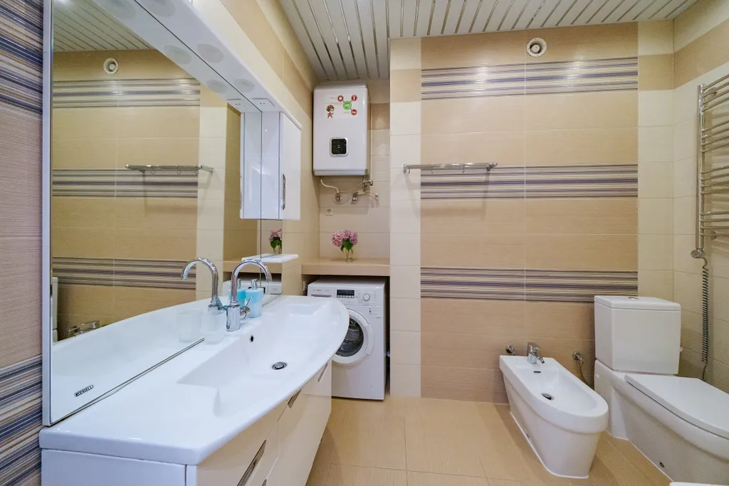 Видовая квартира с сауной и джакузи в центре