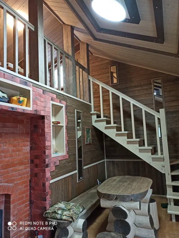 Коттедж Дом с баней прямо на берегу озера Селигер — Заборки