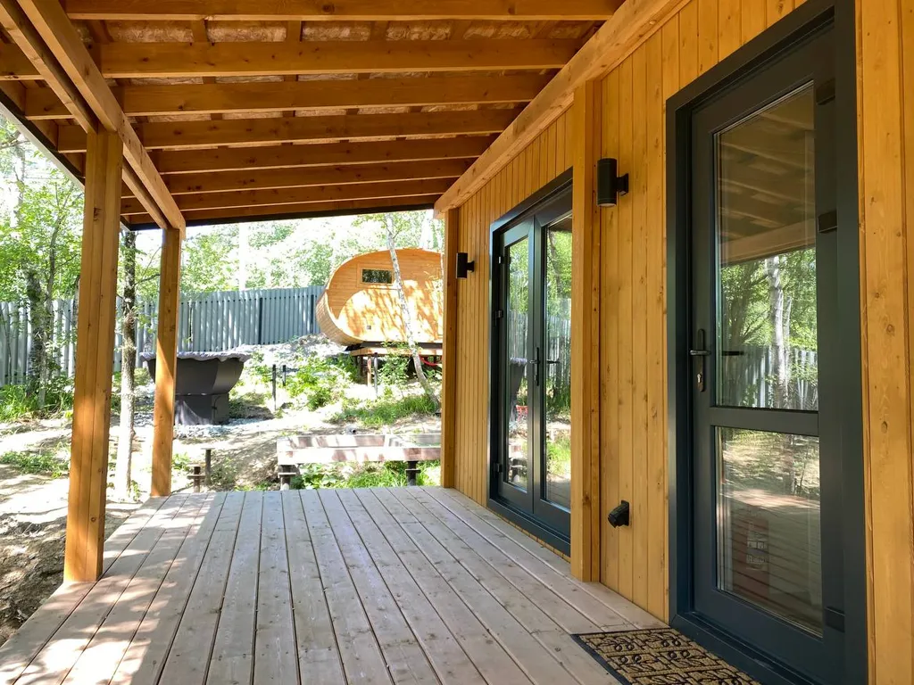 Классный 4-местный домик в 1 километре от Сити-Молла