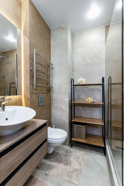 Светлые апартаменты с балконом в Минск мире