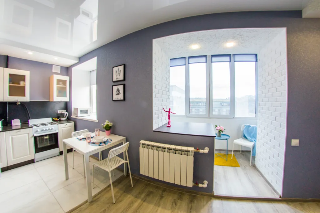 Квартира Квартира Люкс с угловой ванной — Омск