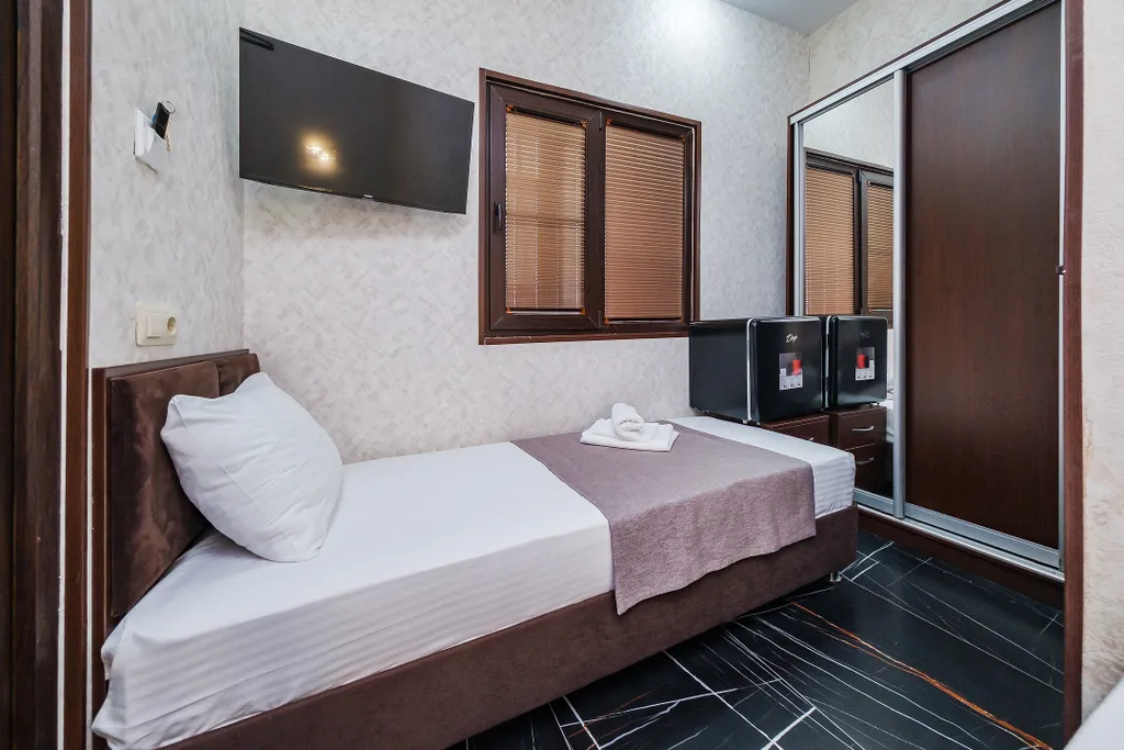 Двухместный бюджетный номер с двумя раздельными кроватями