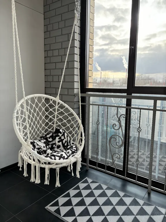 Апартамент-студия с дизайнерским ремонтом