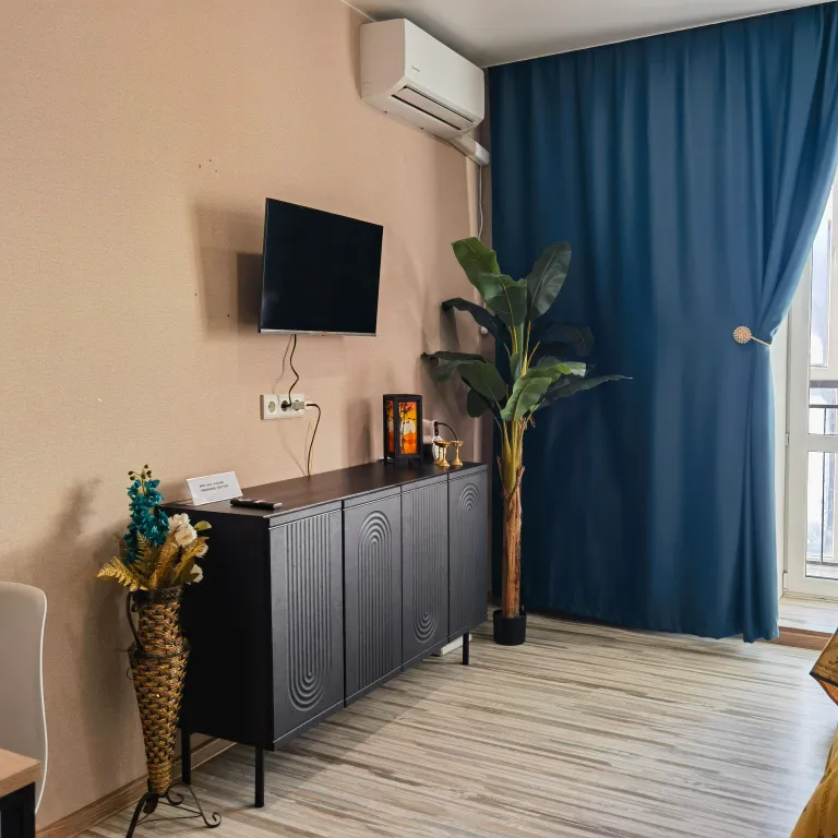 Студия Азия с кондиционером в сторону Аэропорта