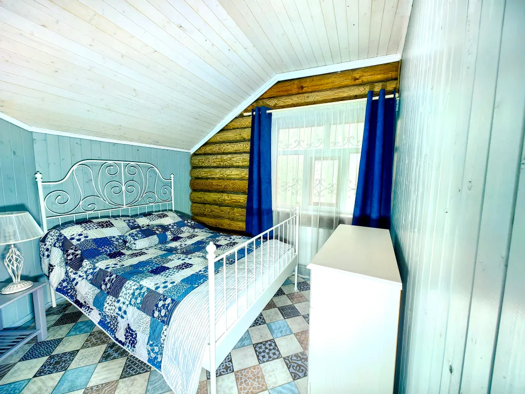 Дом с баней у Голубого озера