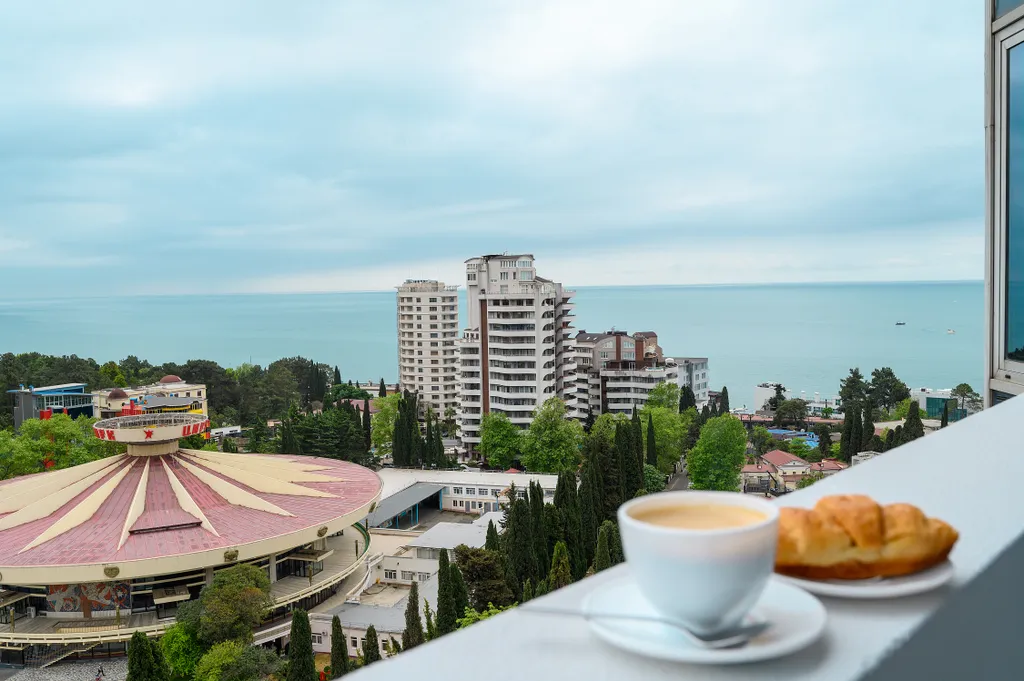 Семейные апартаменты с видом на море — аренда посуточно в Сочи