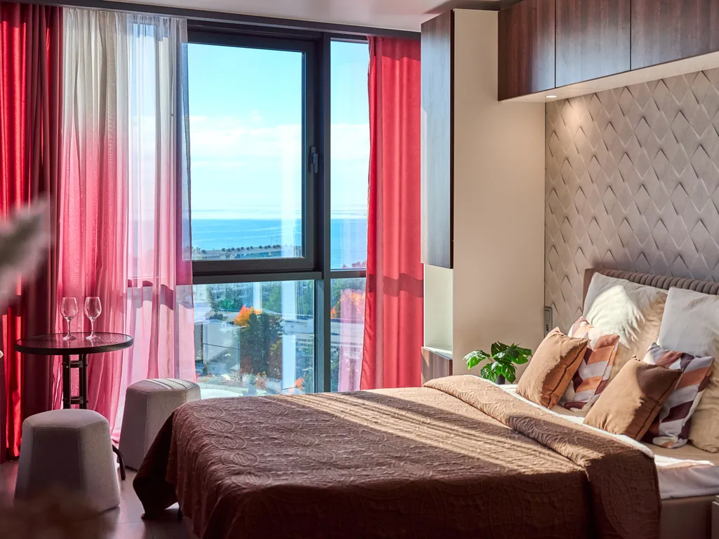 Квартира Квартира Sea Magic Apart с видом на море в ЖК Морская Симфония — Адлер