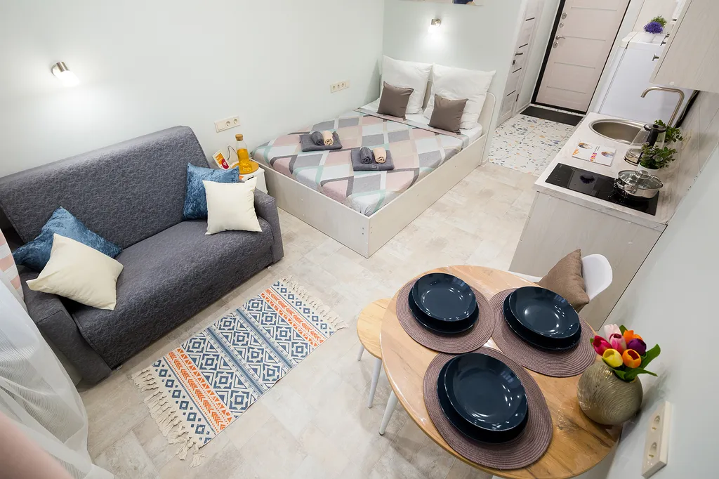 Квартира Квартира Уютная студия — Иркутск