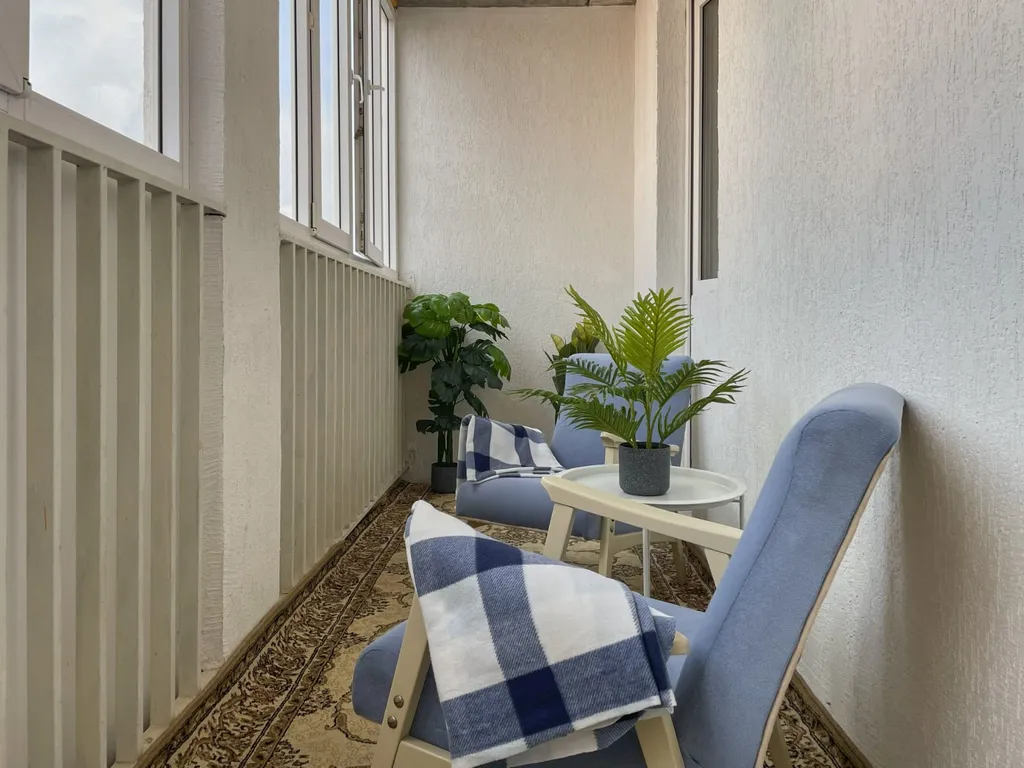 Большая суперкомфортная трёхкомнатная квартира с двумя балконами