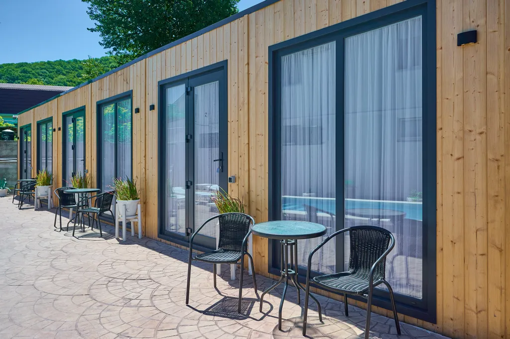 Домик-шале с размещением до 4 гостей