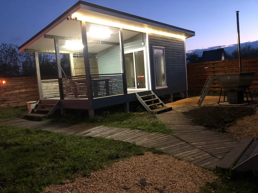 Атмосферный и уютный дом в окружении природы