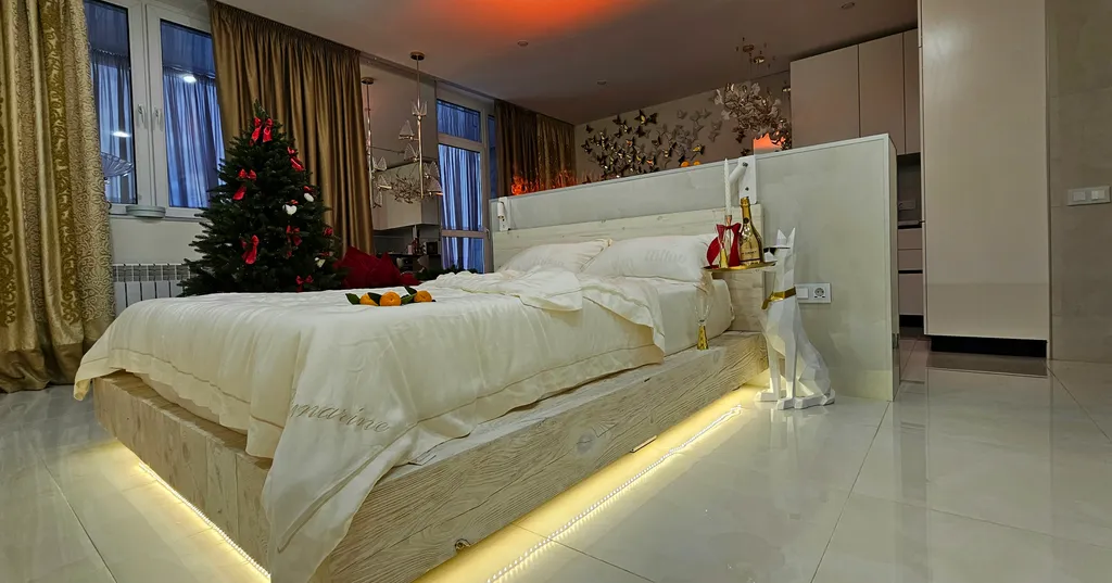 Vogue Аpartments Студия с камином