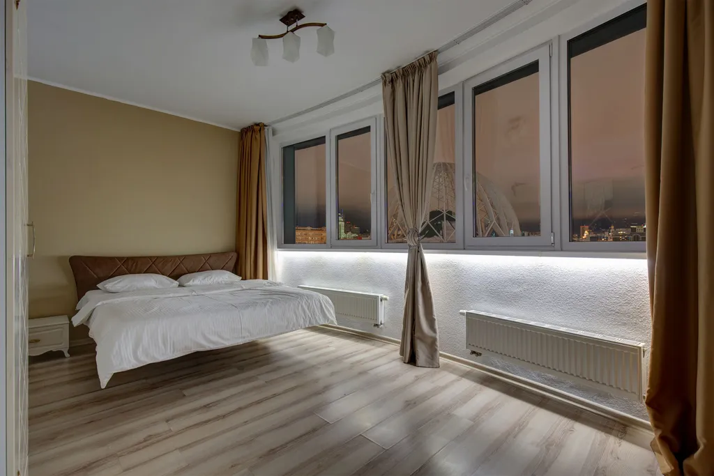 2-е апартаменты для 9 гостей с парковкой и панорамным видом