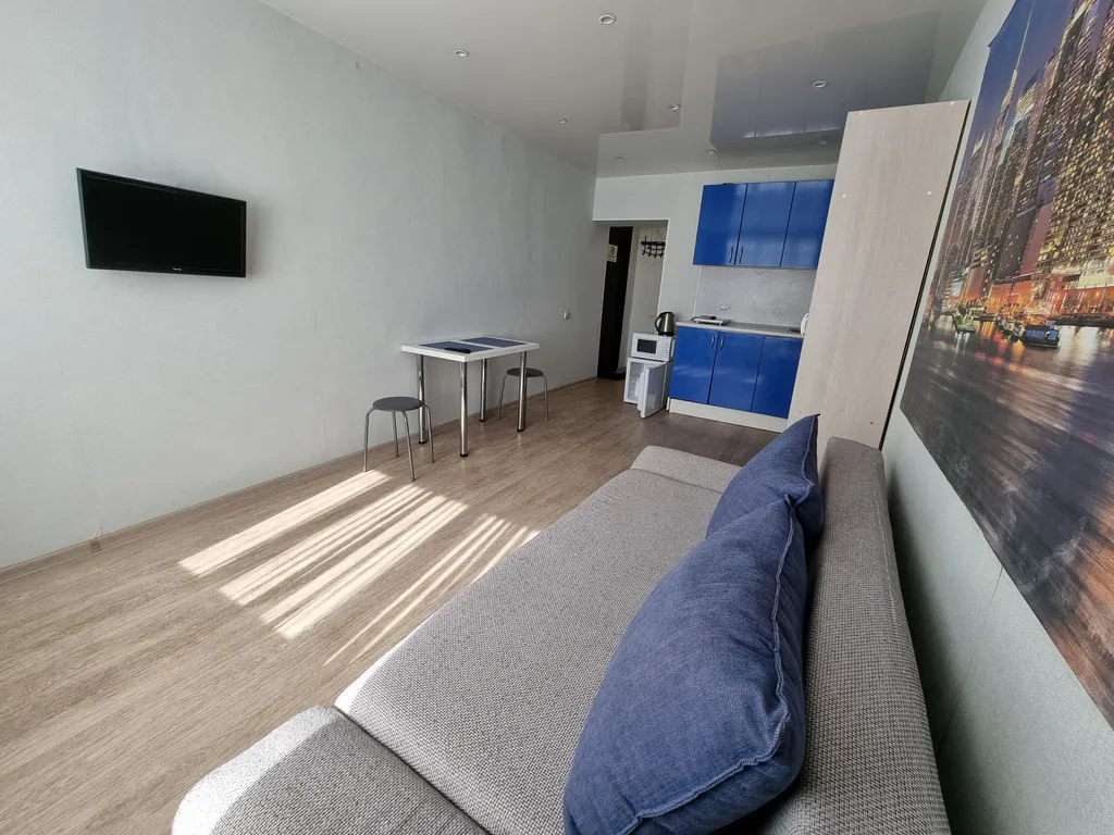 Квартира-студия в центре города, возле ЖД вокзала