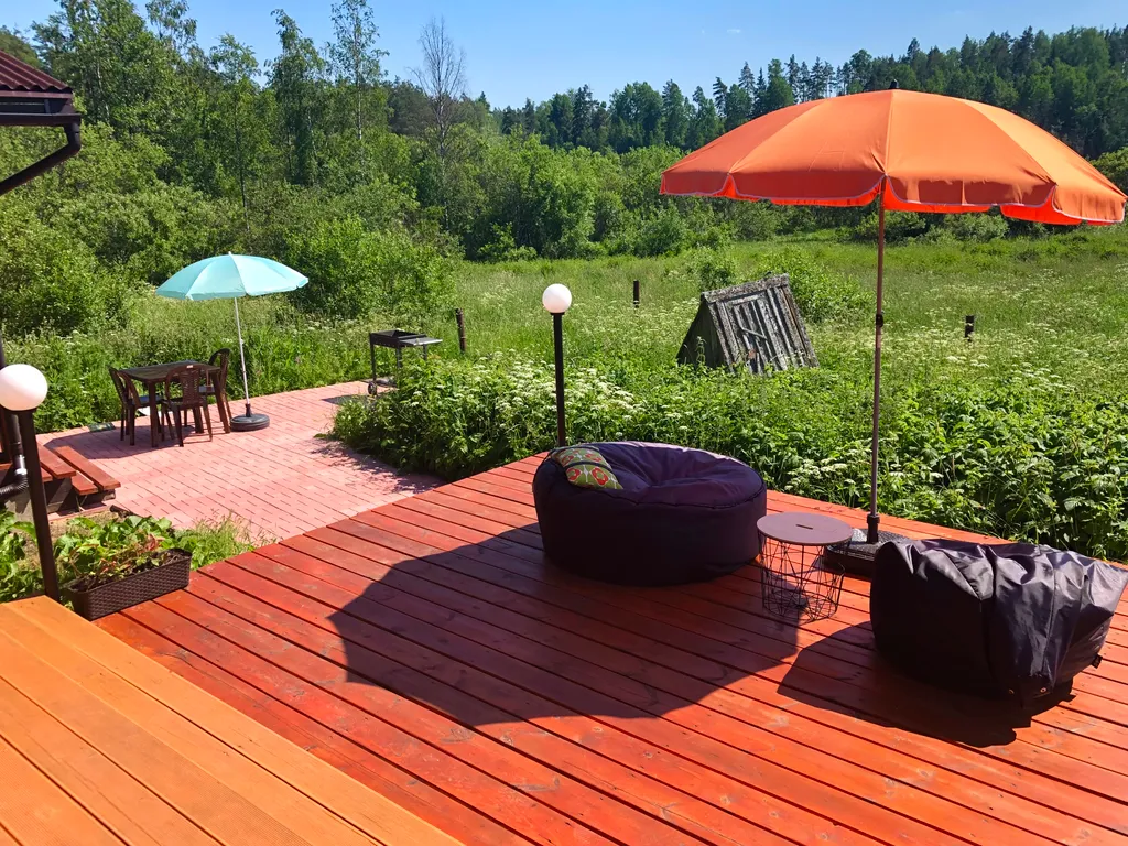 Коттедж Коттедж Шале у озера — Приозерск