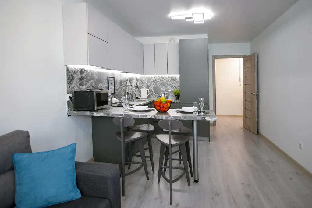 Стильная квартира с балконом в ЖК Новая жизнь у ж/д вокзала