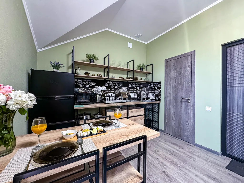 Уютная квартира-студия с балконом