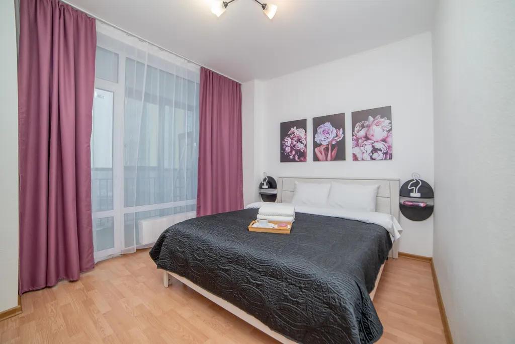 Бордовый закат в Чемпион-парк