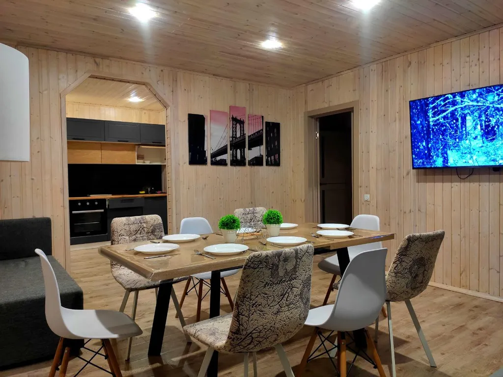 Дом с сауной на дровах