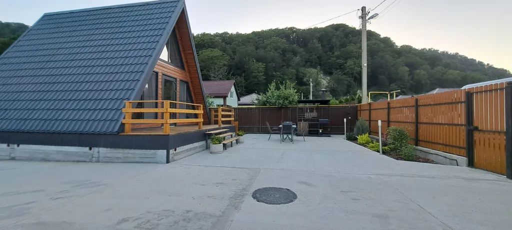 Уютный дом а-frame на Черноморском побережье