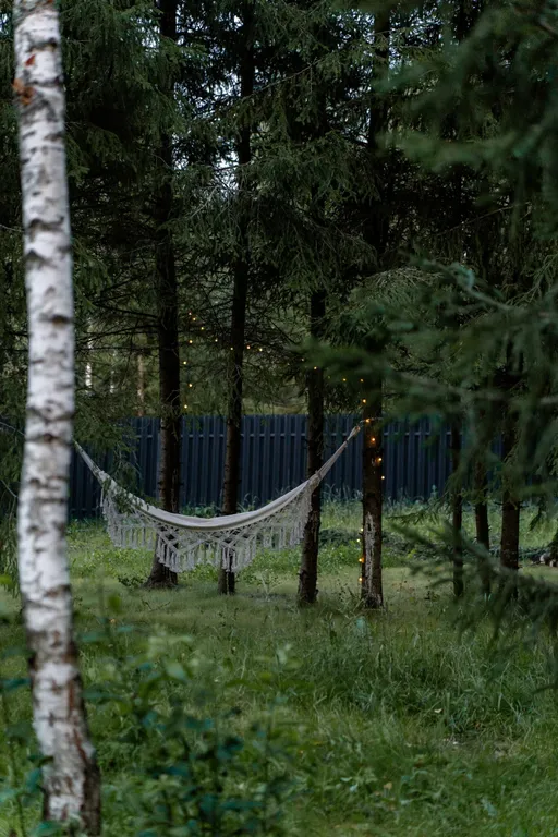 Уютный дом с сауной в лесу