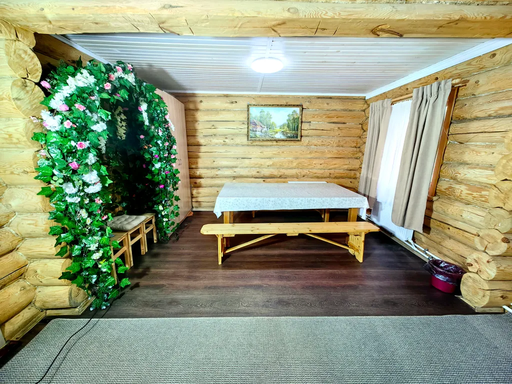 Дом с баней у Голубого озера