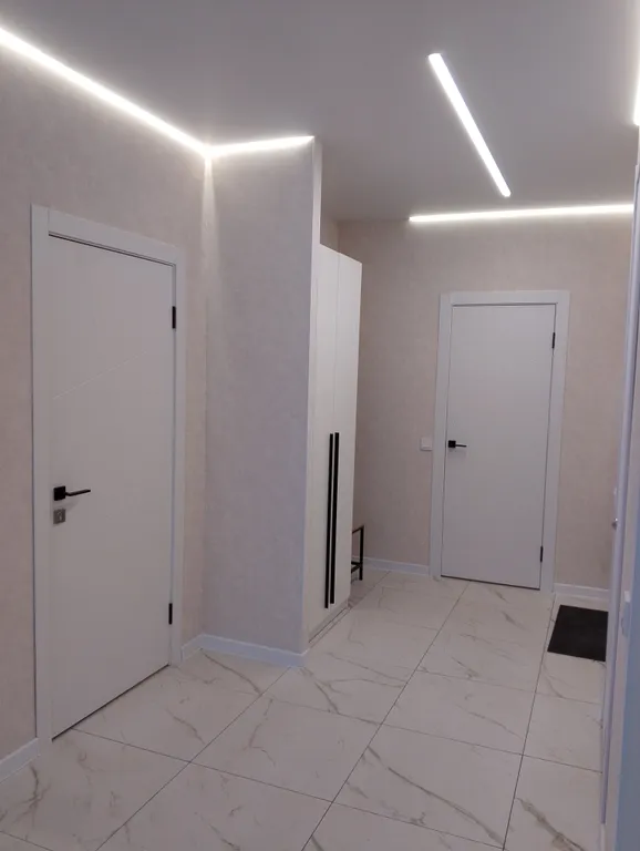 1-комнатная евродвушка огромная, 2 кровати, раскладной диван