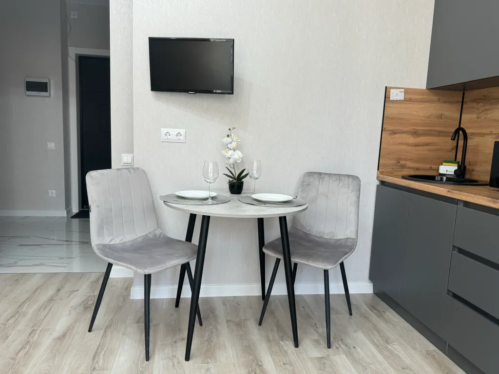 Современные аппартаменты с панорамной лоджией