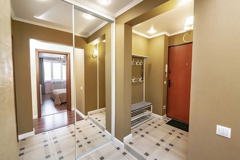 Прекрасная квартира с шикарным видом на мост в центре