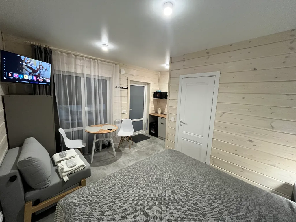 Уютная комната с террасой