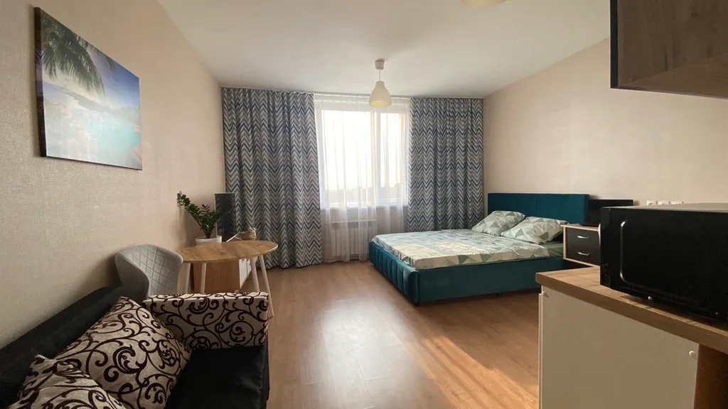 Стильная квартира-студия с шикарным видом