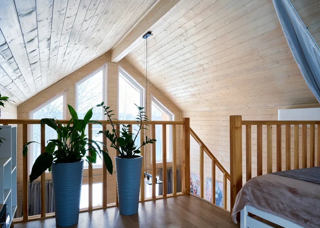 Дом на берегу реки с горячей купелью