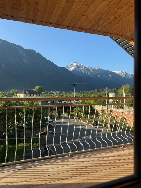 Домбай -Теберда , домики в горах