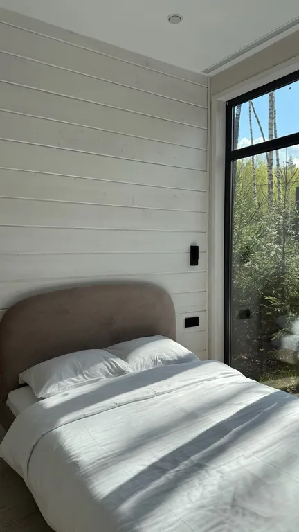 Коттедж Панорамный дом в окружении леса с сауной и чаном — Семеновское