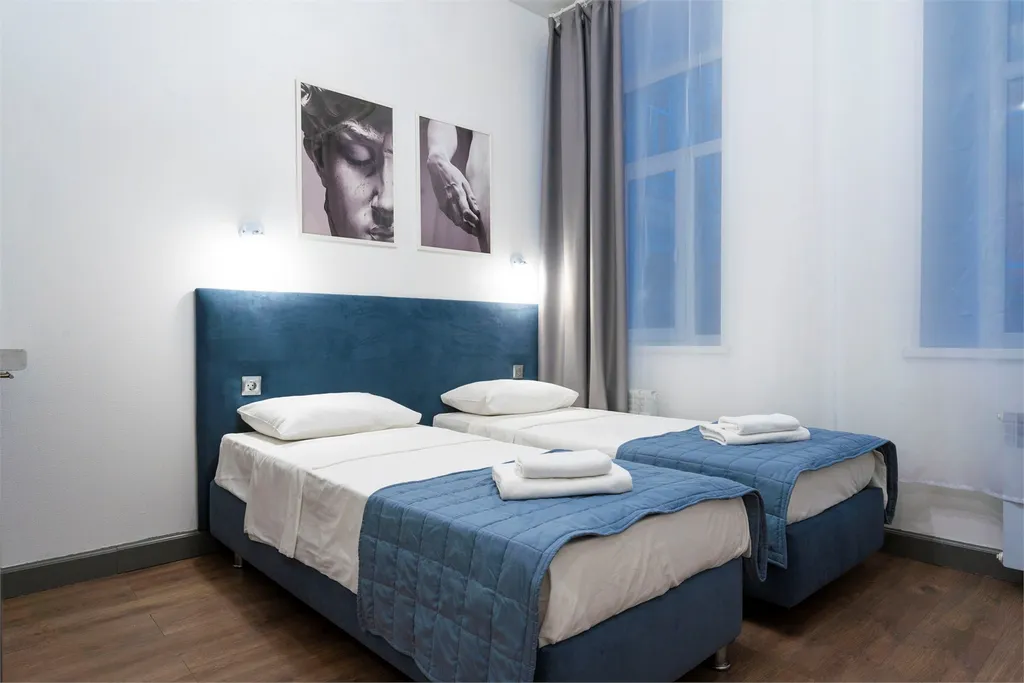 Квартира Квартира Студия с двумя односпальными кроватями на Марата — Санкт-Петербург