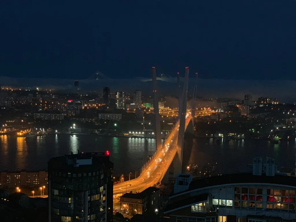 Квартира с прекрасным видом на Золотой мост