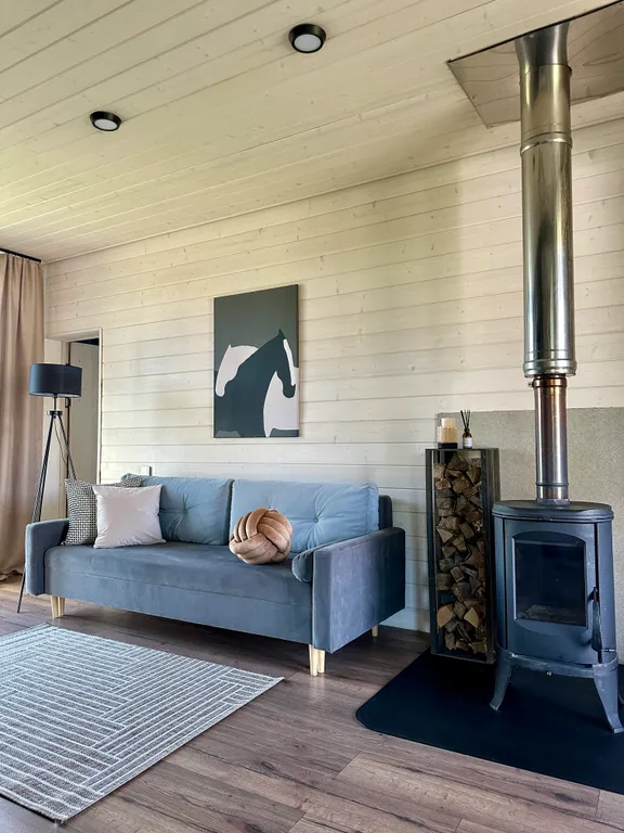 Коттедж Дом с панорамными окнами — Можайск