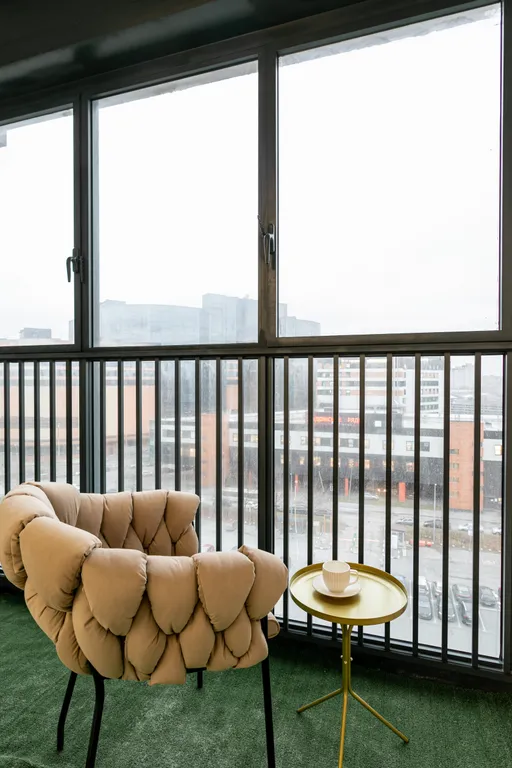 Квартира Квартира Студия у метро Ладожская — Санкт-Петербург