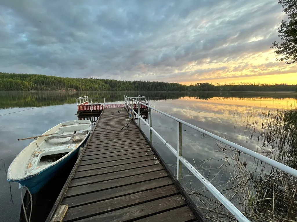 Коттедж Коттедж Домино на озере Утиное — Глубокое (Каменногорское г/п)