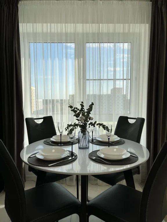 Семейная уютная евроквартира с хорошим видом в ЖК Жемчужина