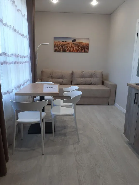 Квартира с участком, барбекю зона, закрытая территория, парковка