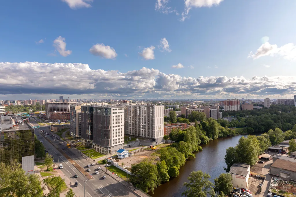 Квартира Квартира Студия с панорамным видом — Санкт-Петербург