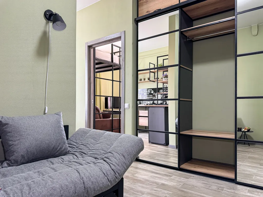 Уютная однокомнатная квартира в тихом живописном месте