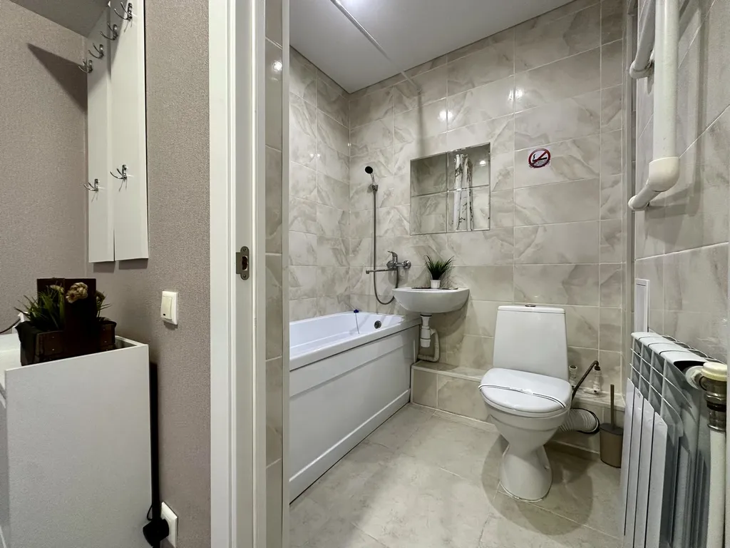 1-комнатная квартира рядом ТЦ Окей и больницей ОДКБ